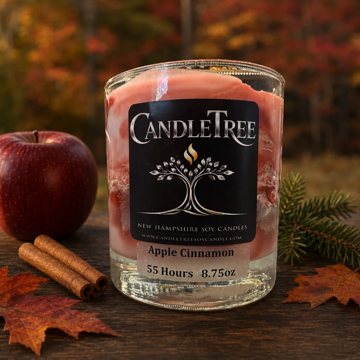 Fall favorites soy candle — Apple Cinnamon